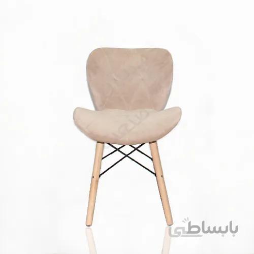صندلی اپن زین اسبی پایه چوبی کوتاه O-2120