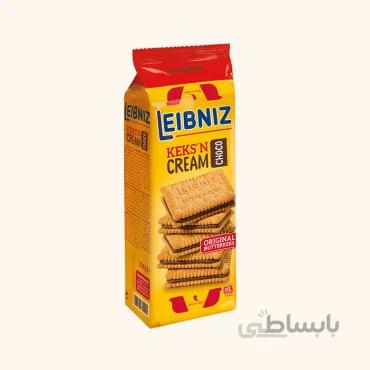 بیسکویت کره ای لیبنیز با کرم شکلاتی