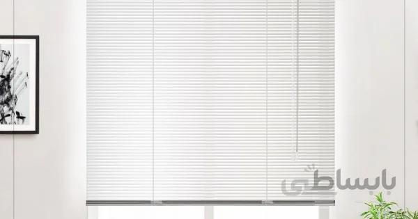 پرده کرکره فلزی 1.6 سانتیمتر ساده کد 16114