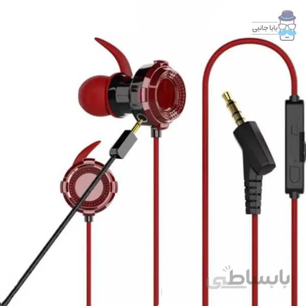 هندزفری مدل XG-120 میکروفون خلبانی ا XG-120 gaming stereo earphone