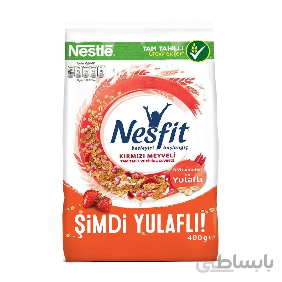 کورن فلکس رژیمی نسفیت با طعم میوه های قرمز نستله 400 گرم Nestle Nesfit