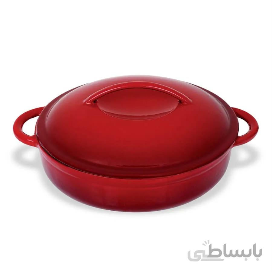 ماهیتابه درب‌دار چدنی شفر مدل 4575 ا SCHEFER Frying pan 30CM