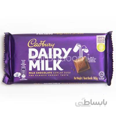 شکلات تخته ای دیری میلک کدبری 160 گرمی