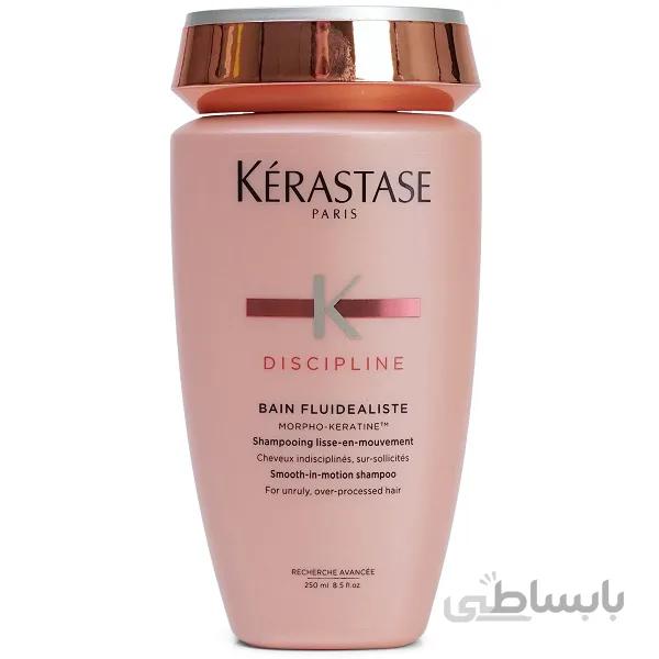شامپو کراستاس Kerastase مدل دیسیپلین ( پلمپ است و شکستگی جزئی درب ) فروش ویژه