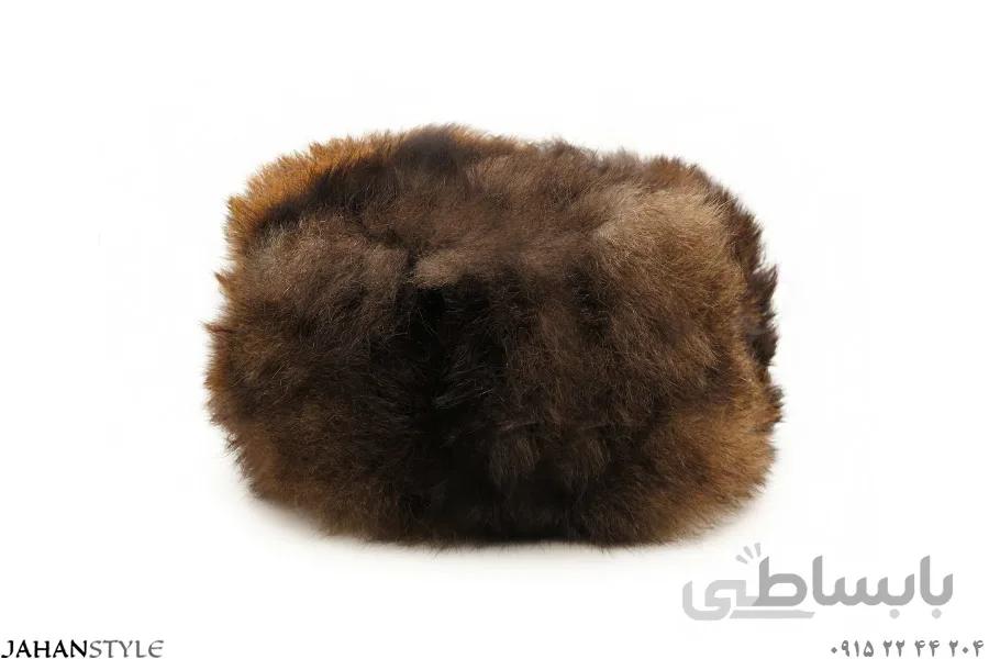 کلاه روسی خزدار پوست طبیعی خرگوش