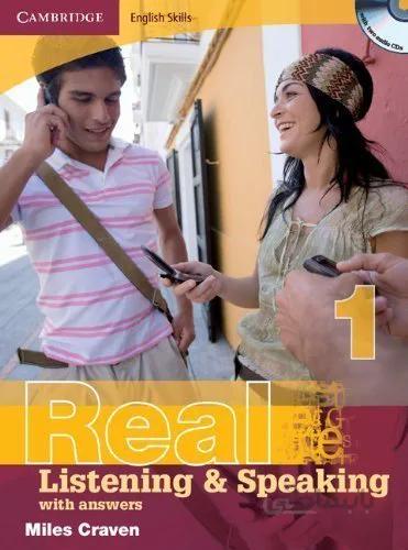REAL LISTENING SPEAKING (1)+CD گلاسه
