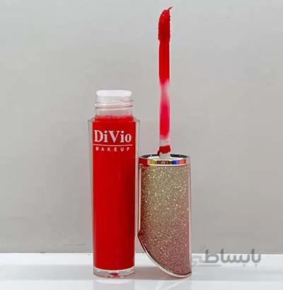 رژلب مایع اکلیلی دیوایو ۱۱۱ / DiVio Makeup Lovely Lipgloss Shinny