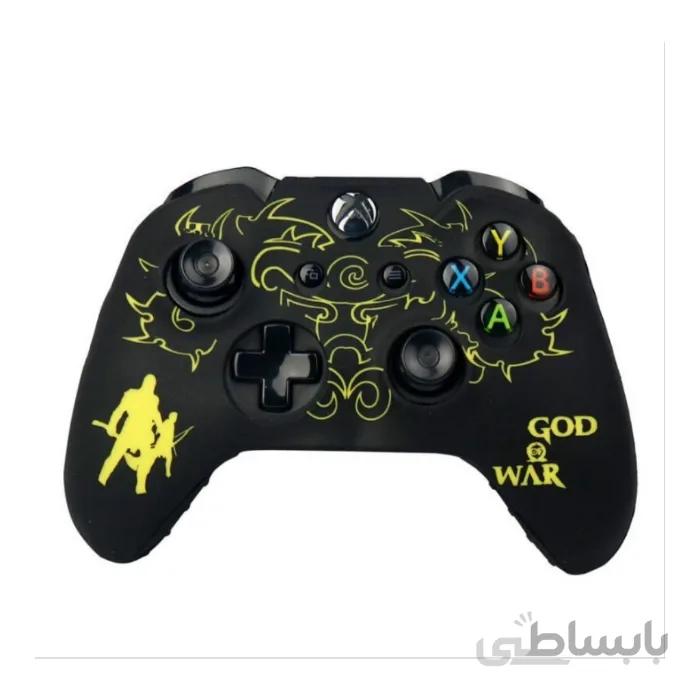 روکش دسته بازیXbox طرح God Of War مشکی زرد