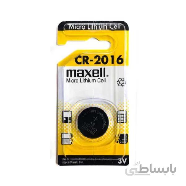 باتری سکه ای maxell مدل CR2016 تک پک