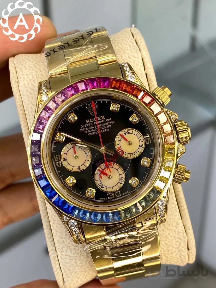 ساعت مچی مردانه رولکس مدل ۲۰۲۲ Rolex Daytona Rainbow