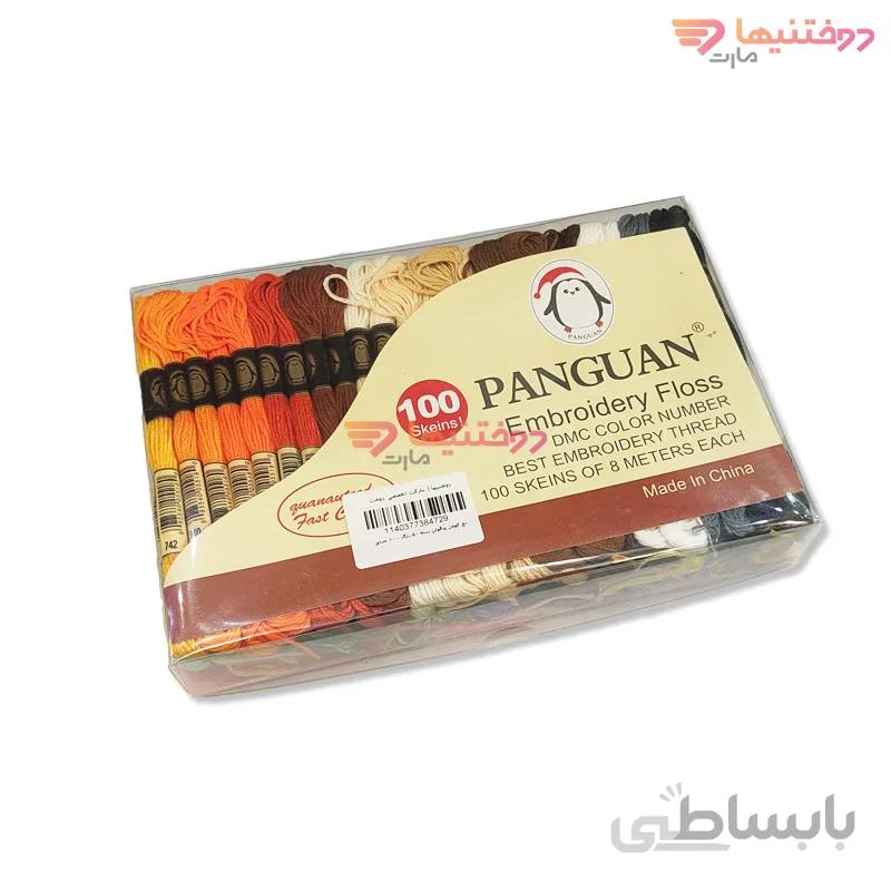 نخ کوبلن پنگوئن 50 رنگ بسته 100 عددی