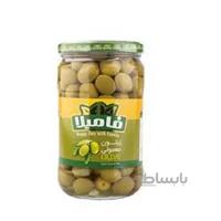 کنسرو زيتون با هسته معمولي 680 گرمي فاميلا