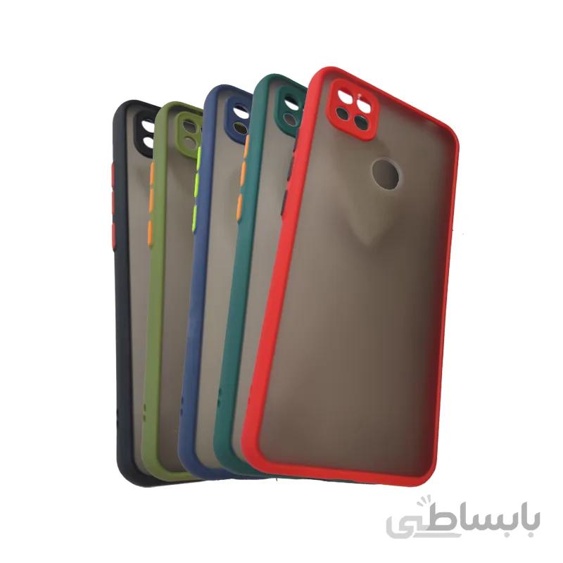 کاور شیائومی Redmi 9C پشت مات محافظ لنز دار