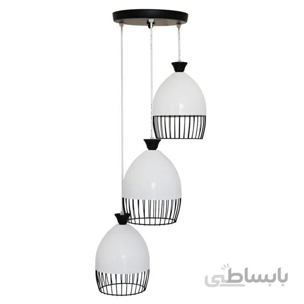 لوستر آویز سقفی وزرا مدل LT116
