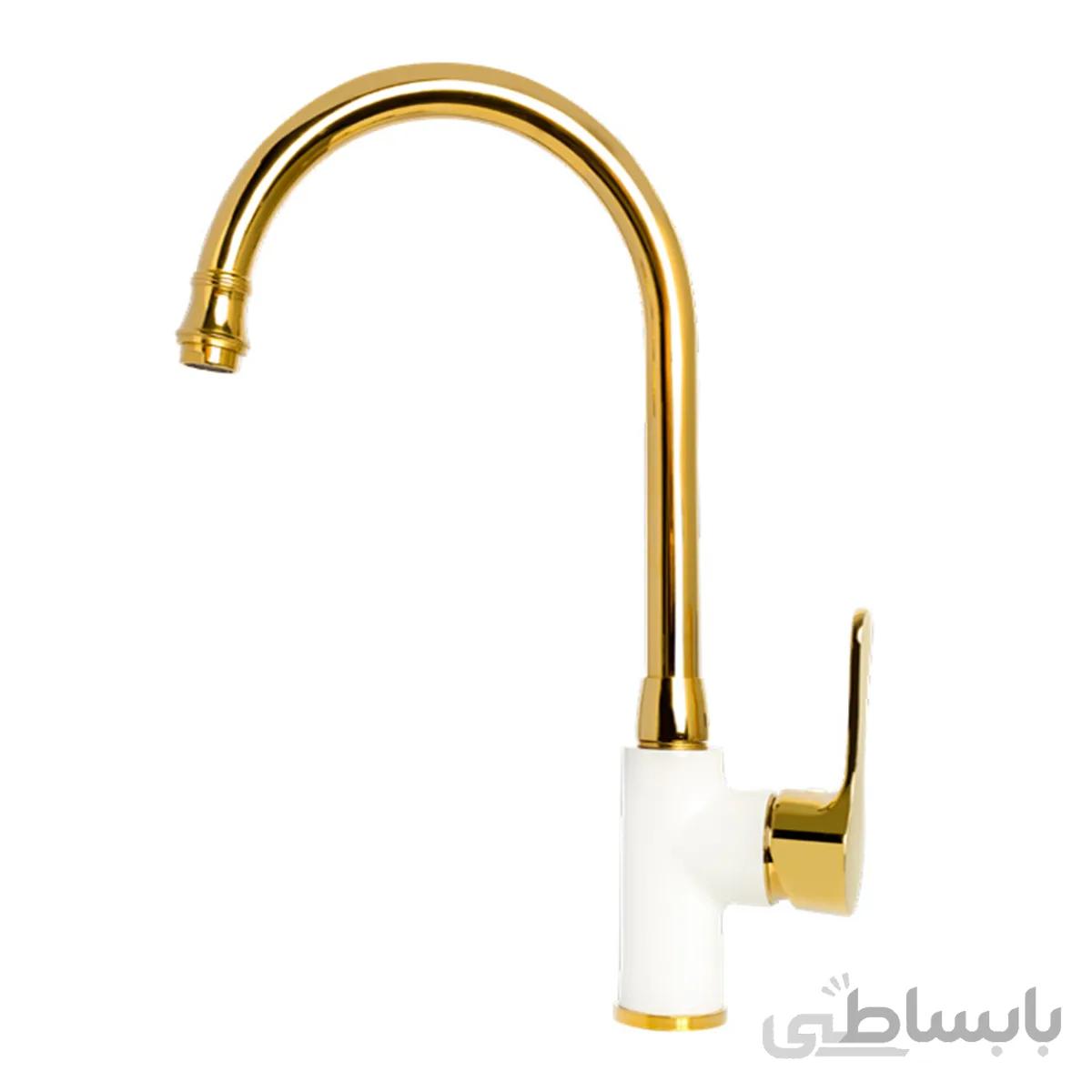شیر سینک (ظرفشویی) اهرمی کی آی جی مدل لاتون