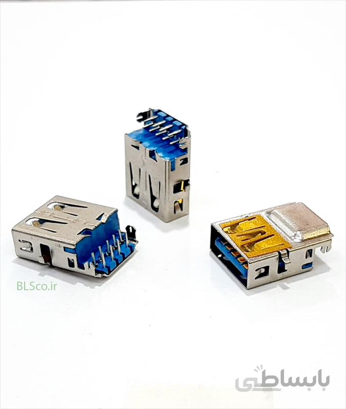 جک USB3 لپ تاپ کد 521 ا USB 3.0 Port Jack Socket