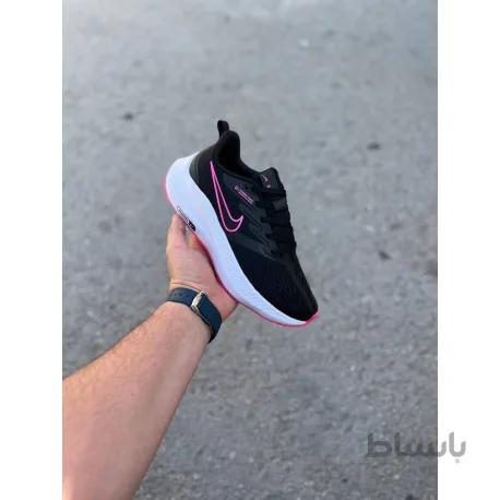 کتانی اصلی نایک وین فلو 10 زنانه مشکی Nike Air Zoom Winflo 10 Running Shoes