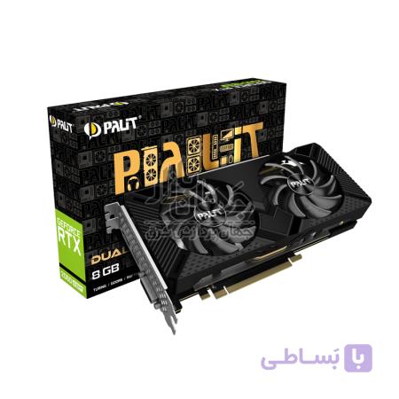 کارت گرافیک گیمینگ پلیت GeForce RTX 2060 SUPER DUAL ظرفیت 8 گیگابایت