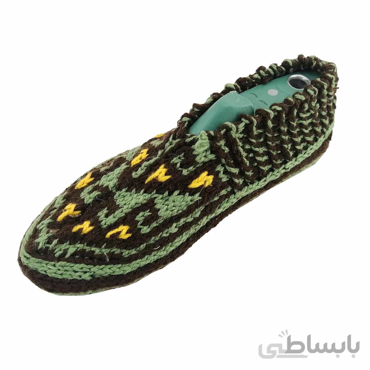 جوراب بافتنی کاموایی زنانه کردستان کد 28