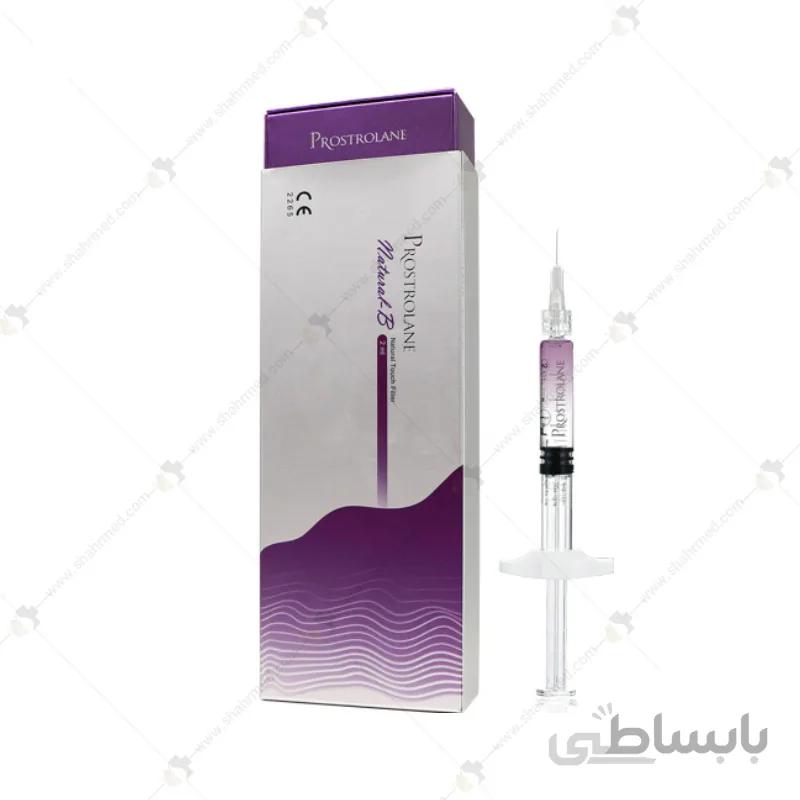 مزو ژل 2 سی سی کره ای پروسترولین مدل نچرال بی Mesogel prostrolane Natural B 2CC
