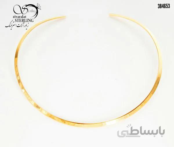 طوق زنانه برند Xuping موج دار ساده کد: 2962
