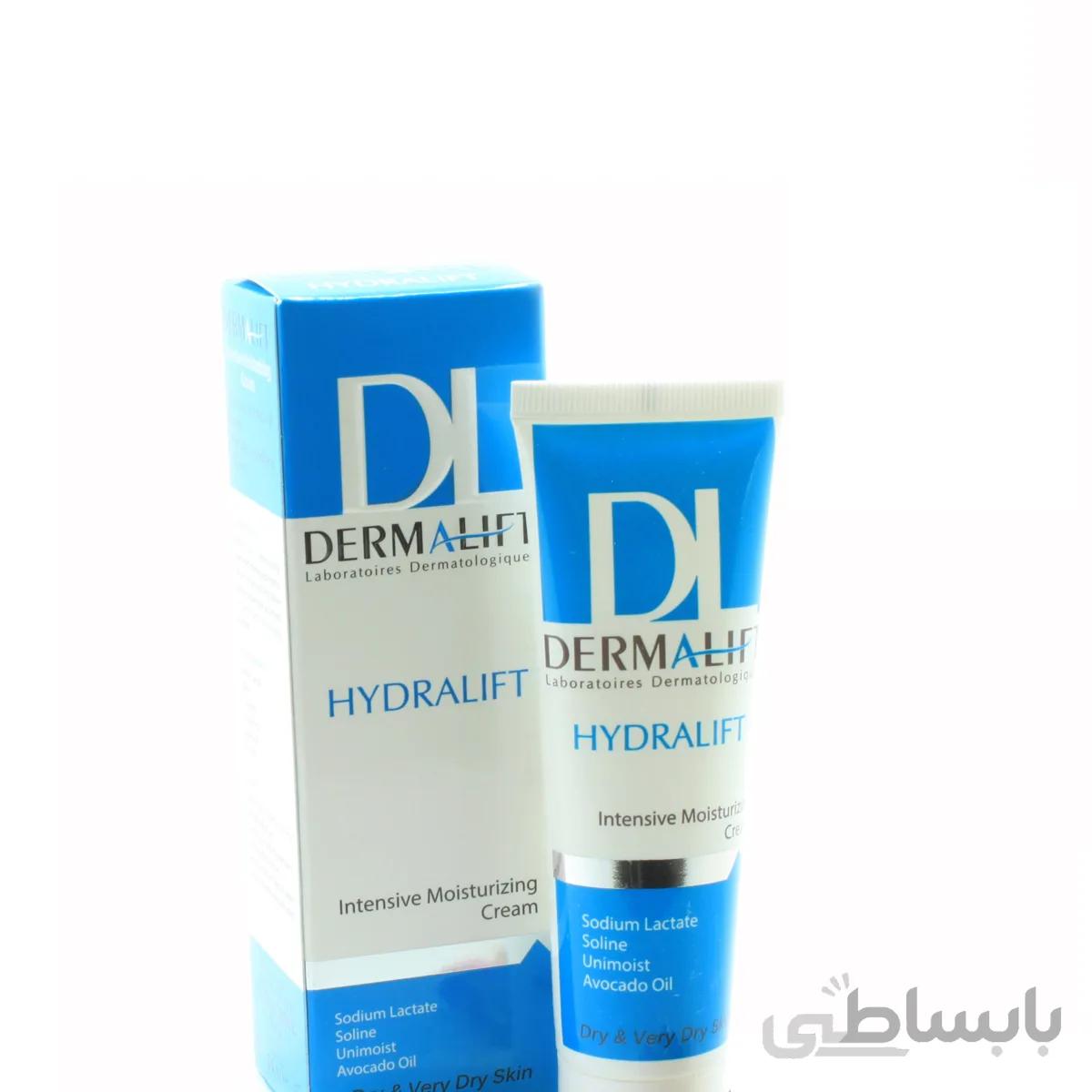 کرم مرطوب کننده قوی هیدرالیفت درمالیفت مناسب پوست خشک 50 میلی لیتر ا Dermalift Hydralift Intensive Moisturizing Cream For Dry Skins 50 ml