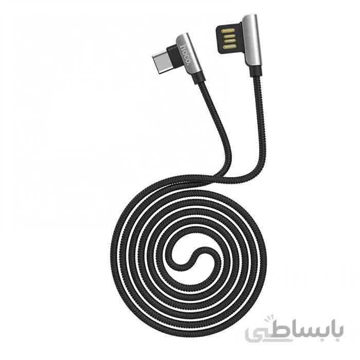 کابل آیفونی Hoco U42 1.2m دو سر L