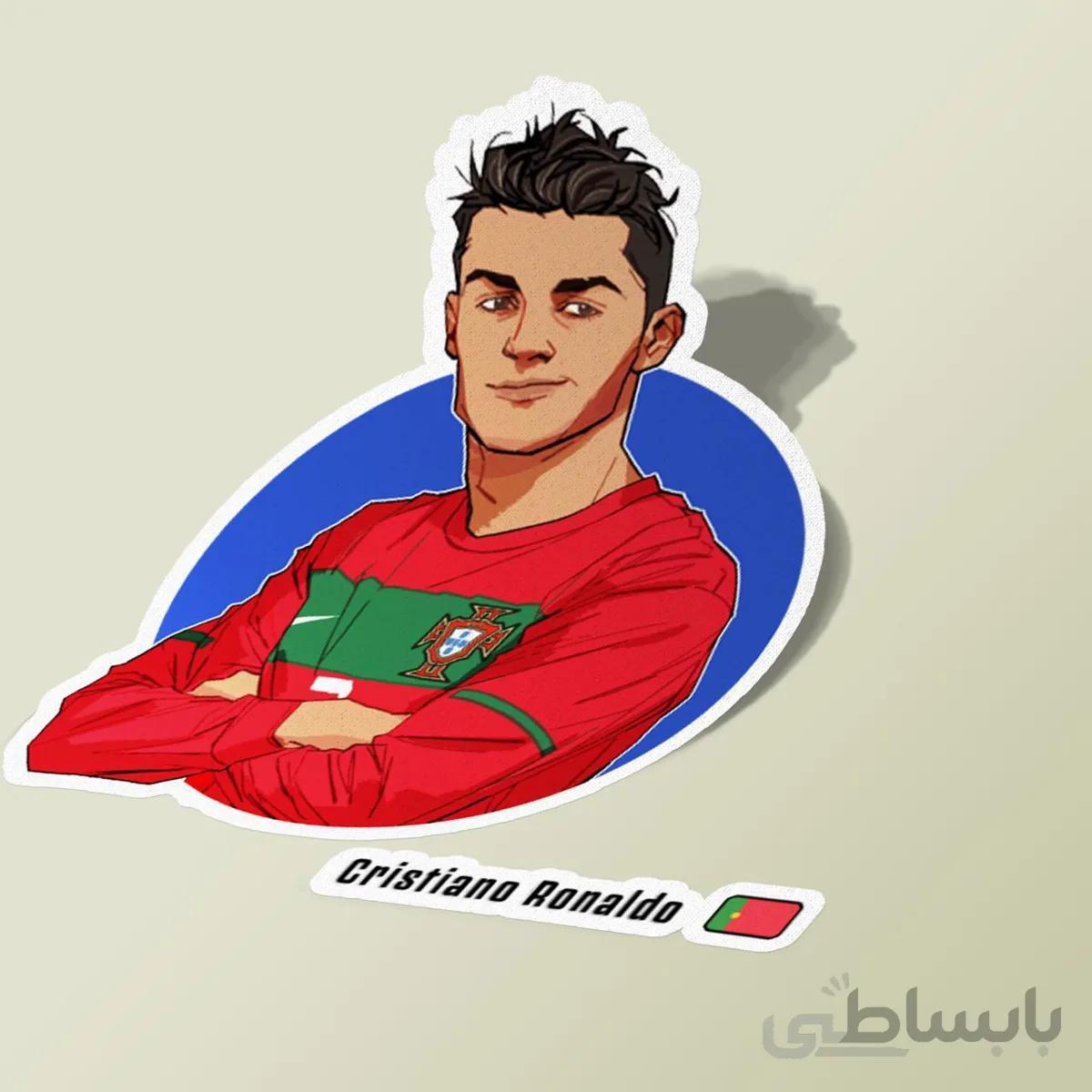 استیکر رونالدو