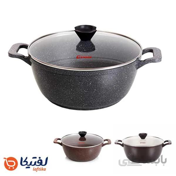قابلمه گرانیتی کاندید مدل پروانه سایز 28
