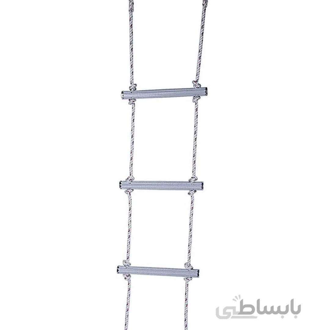 نردبان طنابی مدل پله آلومینیومی