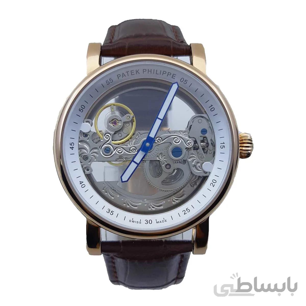 ساعت مچی مردانه پتک فیلیپ مدل Patek Philippe Skeleton P.4570