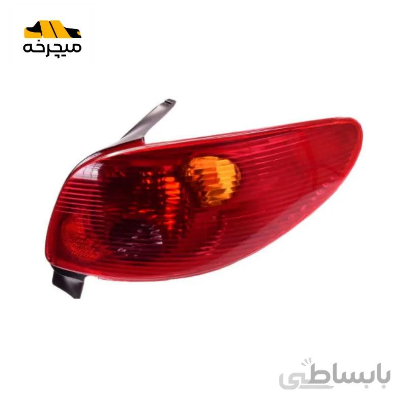 چراغ پژو 206 هاچ بک تیپ 4 عقب راست مدرن