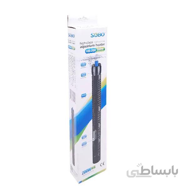 بخاری آکواریوم 200 وات سوبو سری SOBO – HB