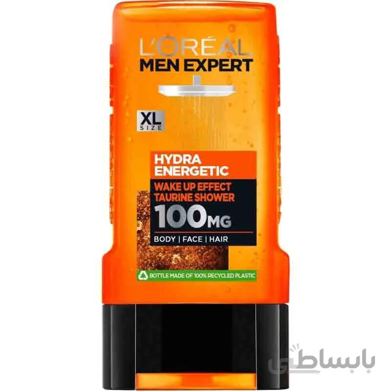 شامپو سر و بدن لورآل HYDRA ENERGETIC
