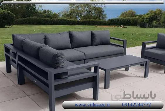 مبلمان ویلایی طرح شارلوت 6 نفره