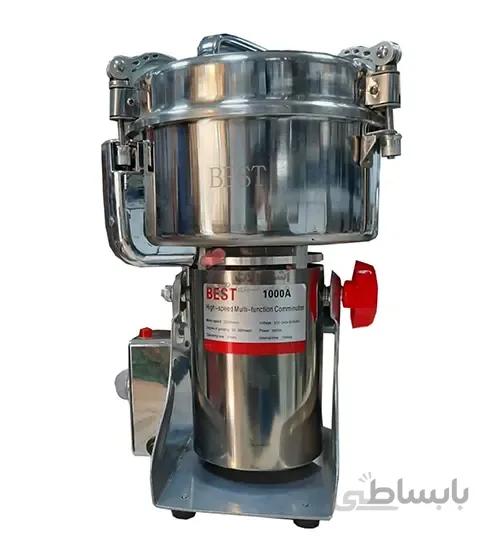 دستگاه آسیاب صنعتی یک کیلویی best مدل 1000A