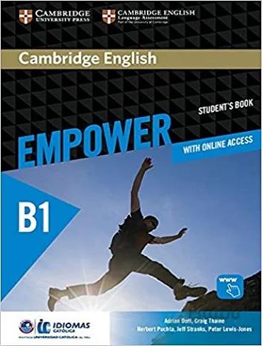 Cambridge English Empower Pre intermediate B1 S B + W B