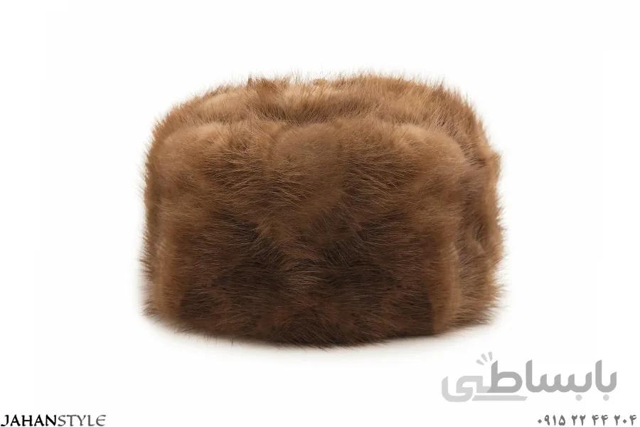 کلاه روسی خزدار پوست طبیعی سمور