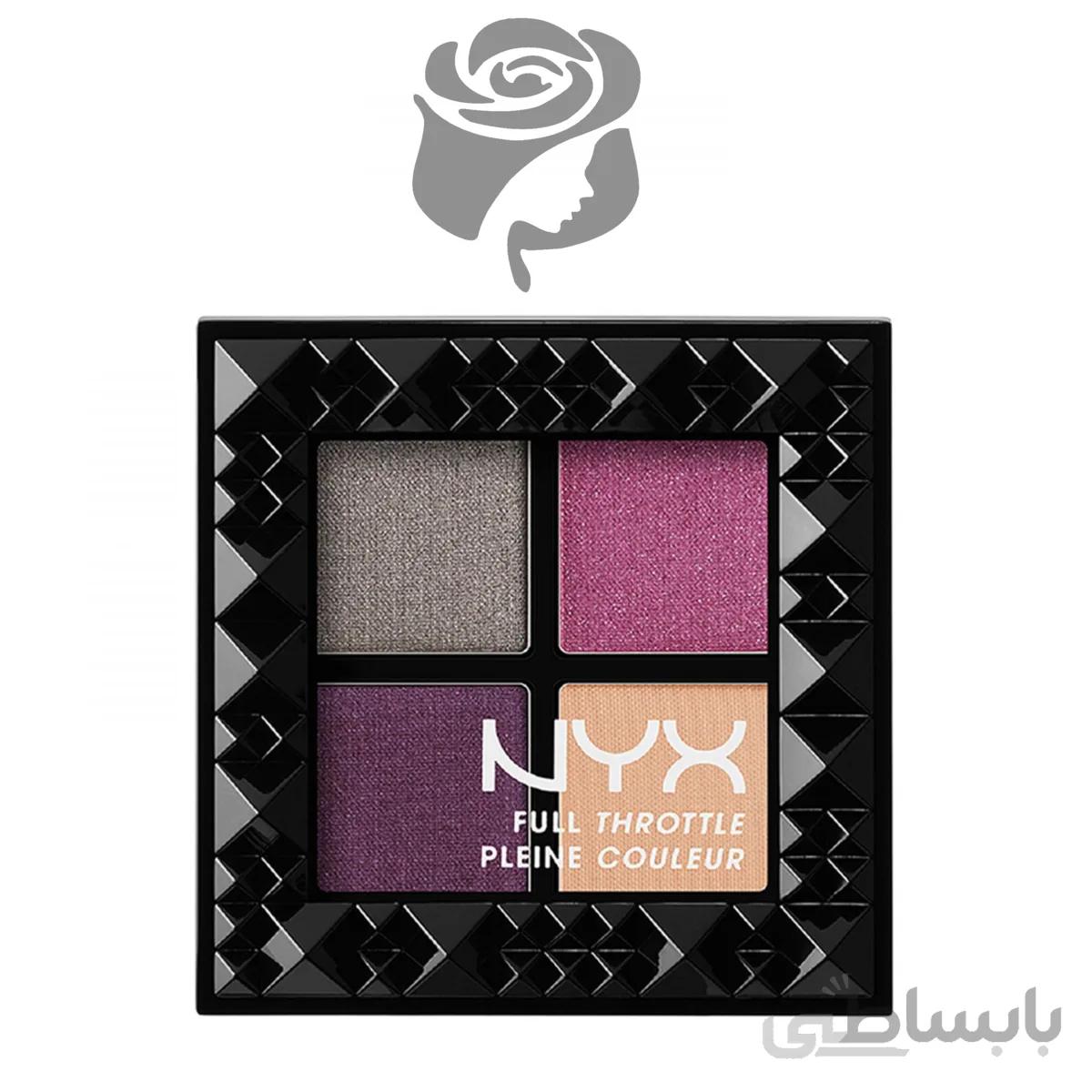 سایه چشم چهار رنگ نیکس NYX