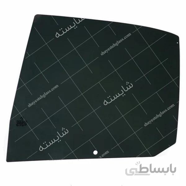 شیشه درب عقب چپ سمند - دنا دودی سولار