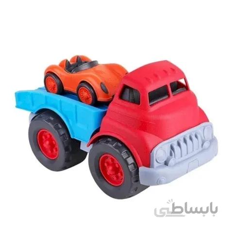 کامیون اسباب بازی حمل خودرو قرمز کد P/30844/GH