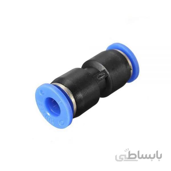 رابط مستقیم پنوماتیک بین راهی ۴ میلی متر / Straight Push 4mm to 4mm Pneumatic Connector