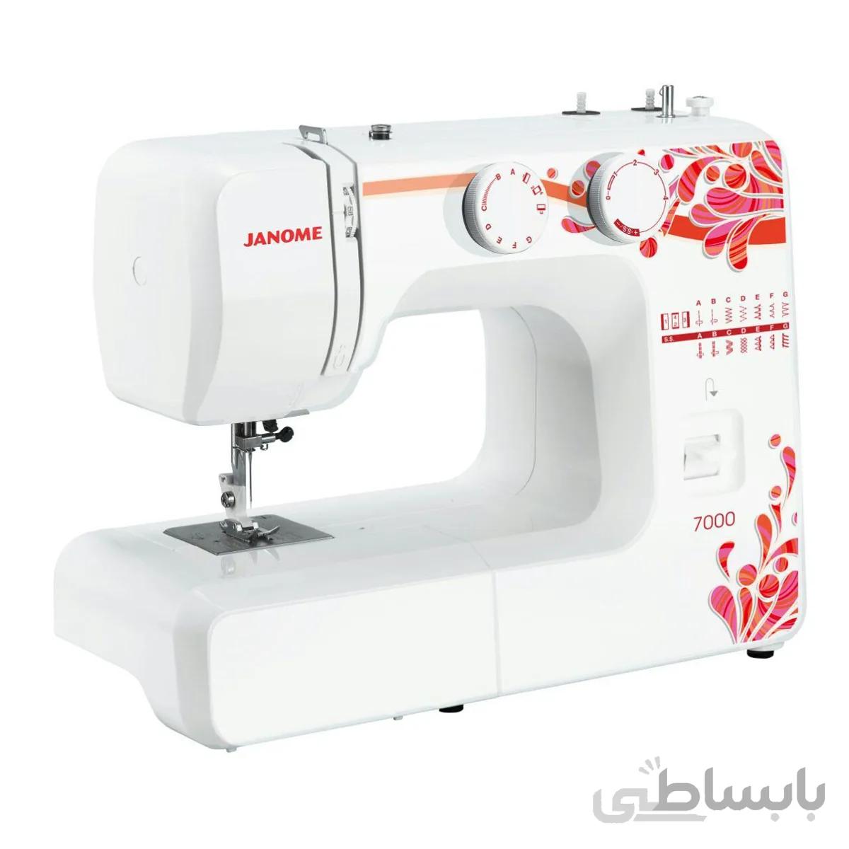چرخ خیاطی ژانومه 7000 ا JANOME 7000 Sewing Machine