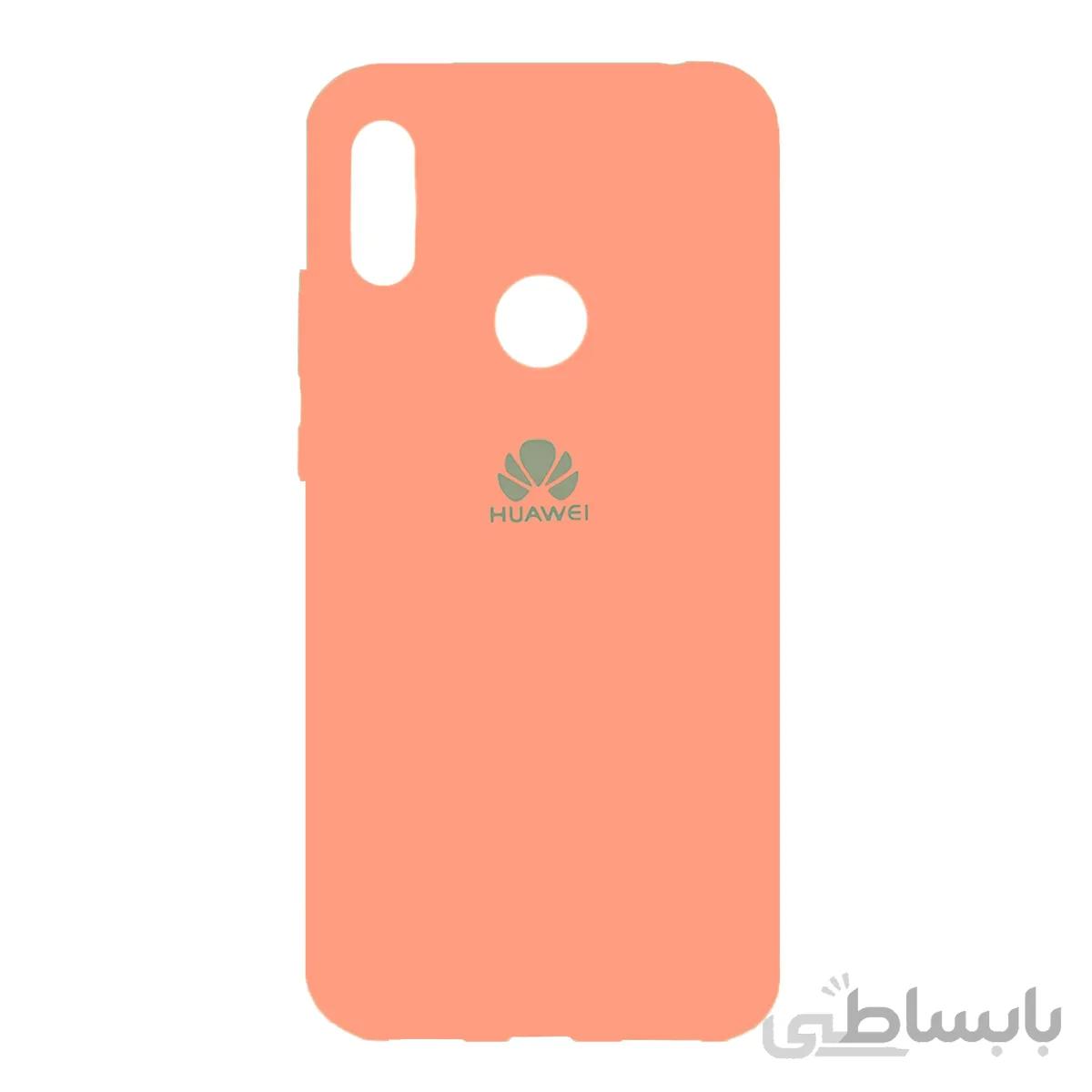 قاب سیلیکونی زیر بسته کد رنگ 539 گلبهی-Huawei Y6 2019