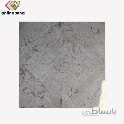 سنگ تیشه ای الگویی پرطاووسی