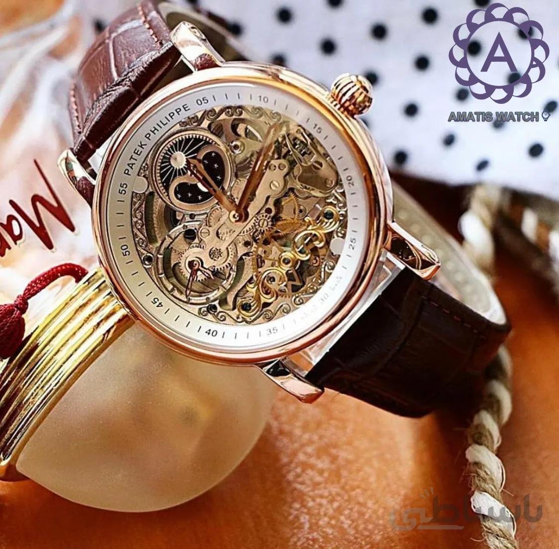 ساعت مچی مردانه پتک فیلیپ مدل Patek Phillipe 1224P
