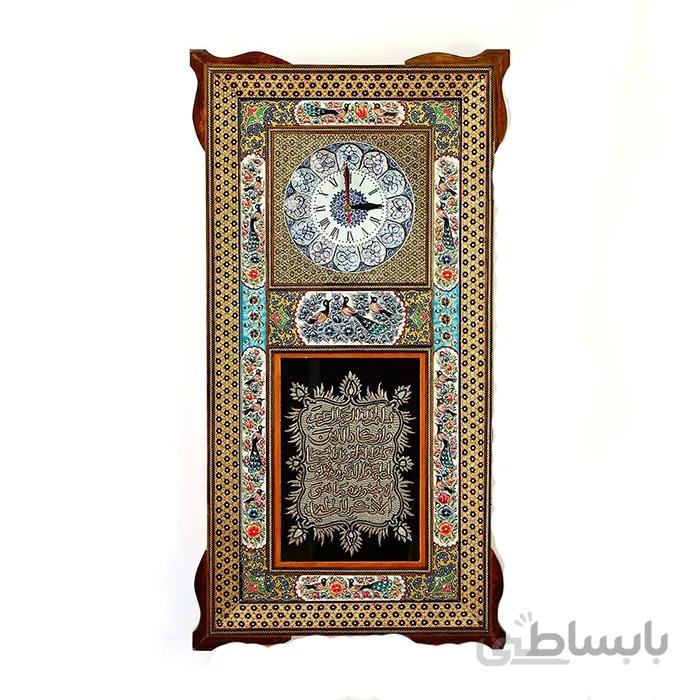 ساعت خاتم کاری ستونی کد LN-103