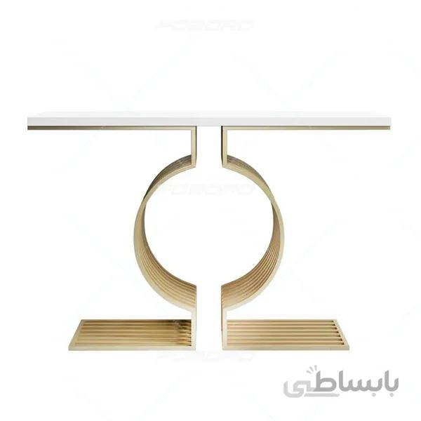 کنسول پایه استیل صفحه ام دی اف مدل توکان