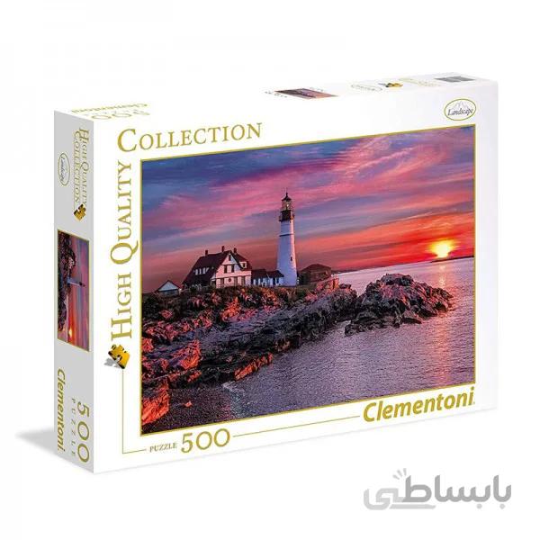 پازل کلمنتونی 500 قطعه ساحل طلایی 35049