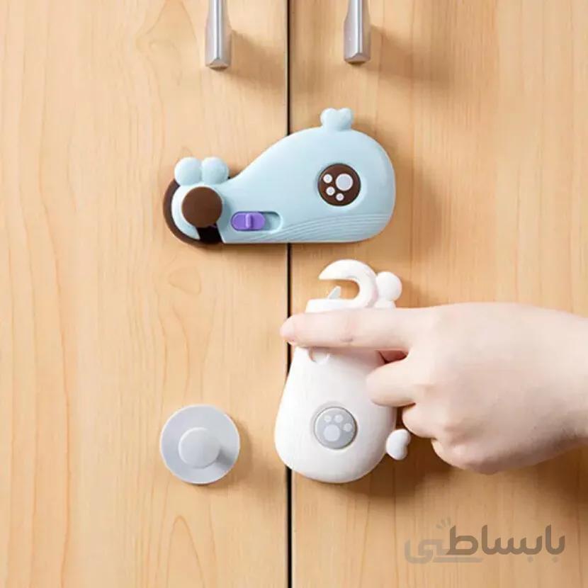 قفل کمد و کابینت کودک طرح نهنگ